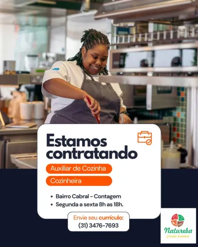 Vaga Cozinheira/Auxiliar