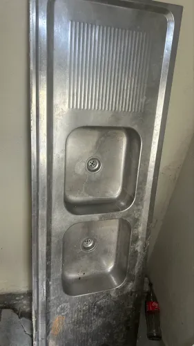 Pia de cozinha 2 Cubas
