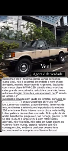 Ford F-1000 S. S. Diesel / S.s. Diesel Turbo 1994