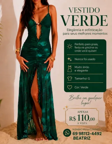 Vende-se vestido lindo 