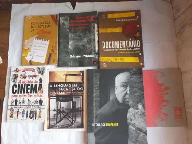 livros pra quem gosta de cinema ,valores na descrição