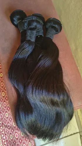Cabelo humano na tela 50cm 100grs(ler descrição)