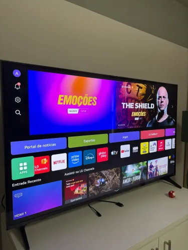 SMART TV LG QNED 55 AI (2026) 4K em estado de novo