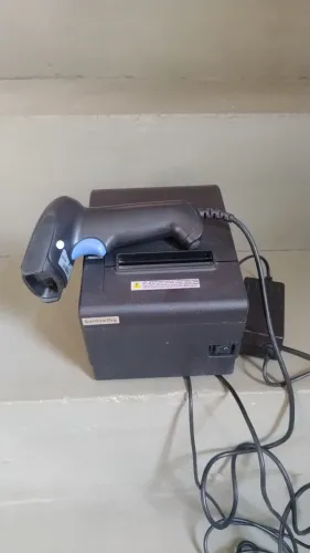 Impressora não fiscal e leitor óptico