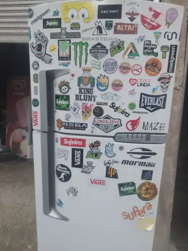 Geladeira Brastemp Frost fre painel digital gelando perfeitamente vendo entrego