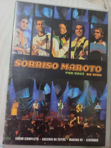Título do Anúncio: "DVD Sorriso Maroto - Por Você Ao Vivo - Original"