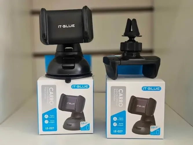 Suporte Veicular para Celular 2 em 1