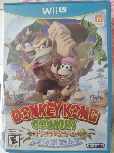 Donkey  Kong Country Freeze Wiiu Mídia Fisica