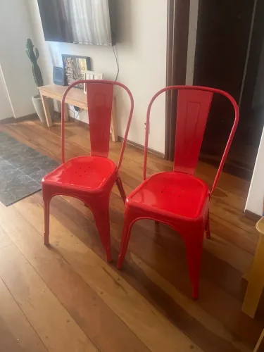 Dupla de cadeiras - Design retrô 