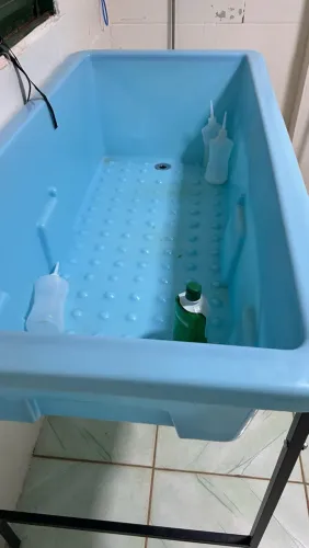 Banheira para banho e tosa 
