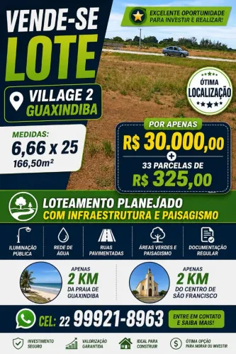 Lote Village 2 Guaxindiba