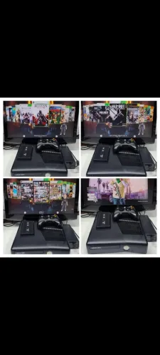 XBOX 360 DESBLOQUEADO +200 JOGOS BRL 700,00 ? XBOX 360 SLIM DESBLOQUEADO À VENDA! ? Pe