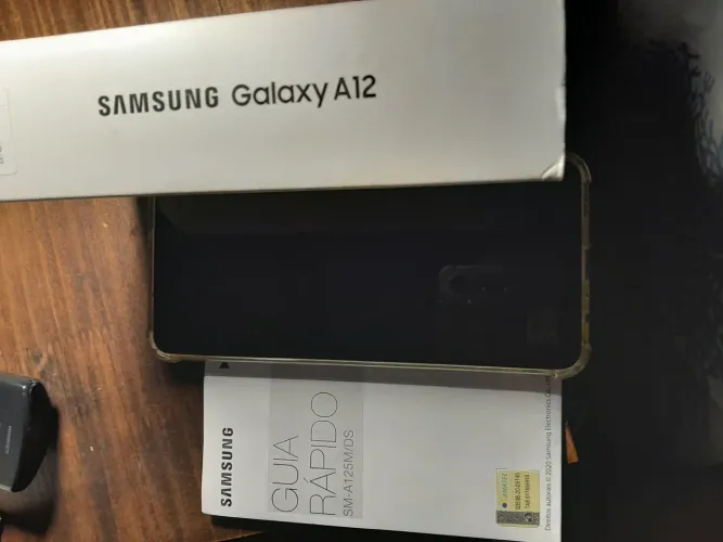 Celular sansung A12 novo na caixa