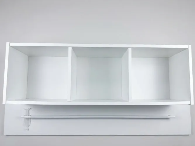 Nicho Premium com 3 espaços e porta fralda. 