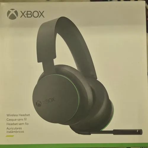 Headset Microsoft Sem Fio Preto