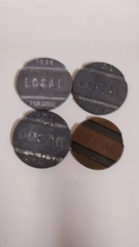 Fichas telefônicas 1982 a 1996