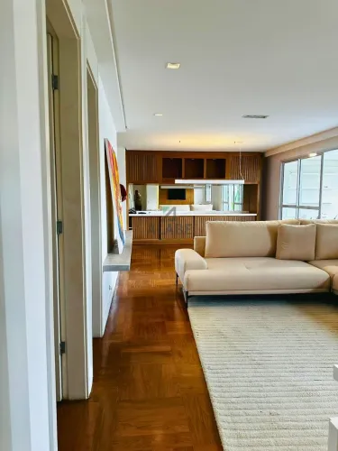 Apartamento com 2 Suítes 2 Vagas e Vista Aberta para o Rio Pinheiros no Brooklin