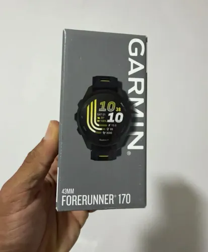 Garmin Forerunner 170 Preto e Amarelo