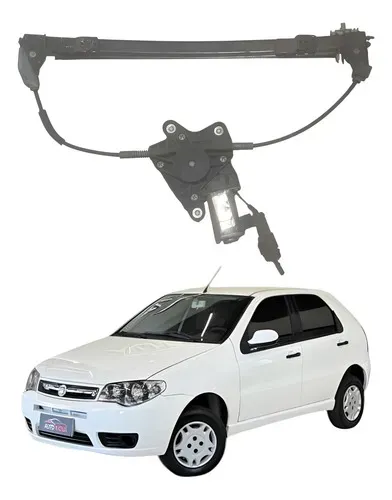 Máquina Vidro Porta Dianteira Direita Fiat Palio 2008 A 2013