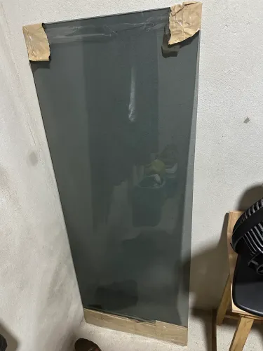 Vidro Fumê 5mm para Mesa de Computador / Escritório