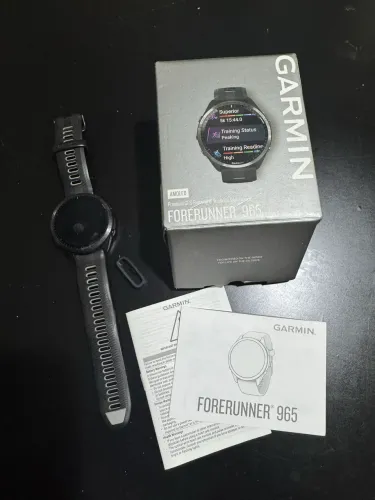 Garmin Relógio Forerunner 965 com Monitor Cardíaco de Pulso e GPS