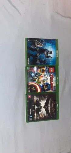 Jogos Xbox One - Resident Evil 4, Lego Vingadores, Batman Arkham Knight - Originais