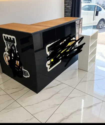 Balcão de recepção