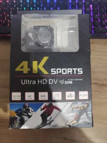Action Cam Wifi Câmera Capacete Esporte Mergulho Hd 1080p 4k