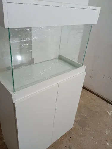 Aquário 60x30x40 novo 72litros com móvel pronta entrega