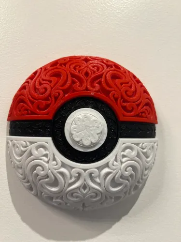 Pokebola Ornamental de Parede