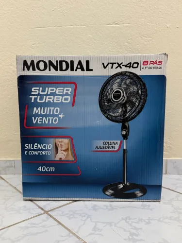 Ventilador Mondial coluna 40cm novo