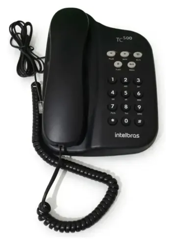 Telefone com fio intelbras TC 500