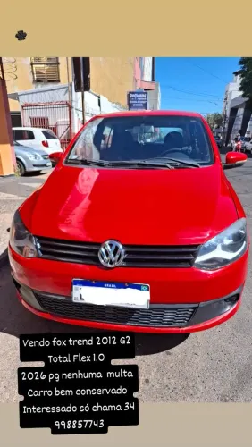 Volkswagen Fox 1.0 MI Total Flex 8V 5P 2012