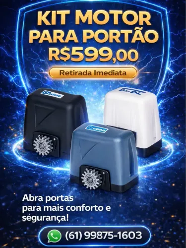 Kit Motor Rossi para Portão Automático