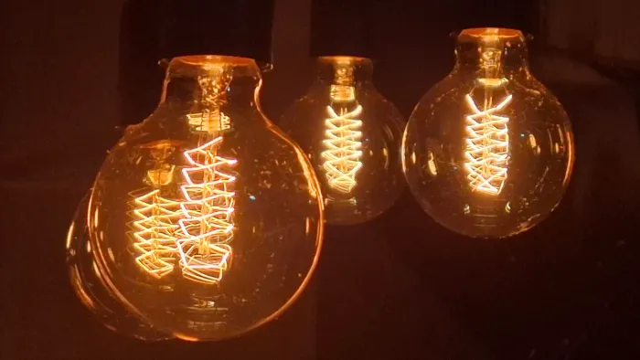 Lampada filamento incandescente decoração 220V