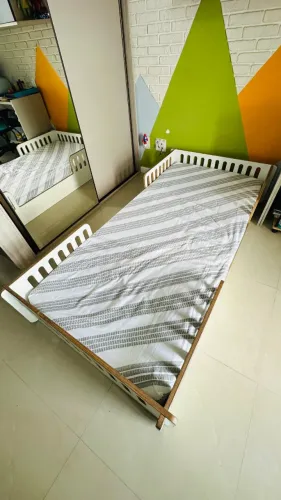 Cama Montessoriana Solteiro Infantil com Colchão 