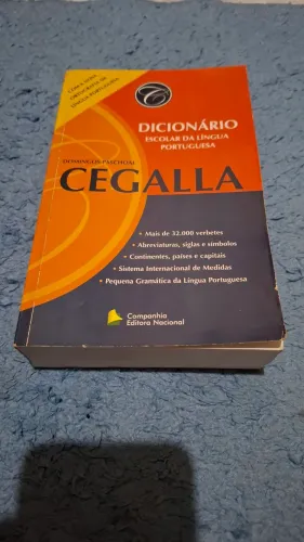 Dicionário Português (Cegalla) pouco usado