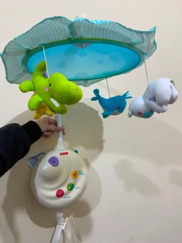 móbile projetor de bichinhos Fisher-Price