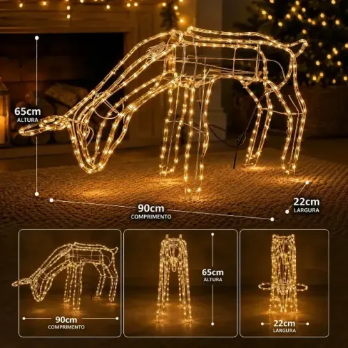 Kit renas de natal entrego