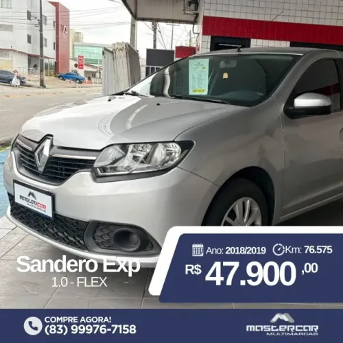 Renault Sandero Expression Flex 1.0 12V 5P 2019