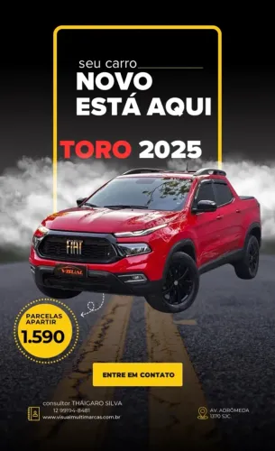 Fiat Toro Freedom 1.3 T270 4X2 Flex AUT 2025