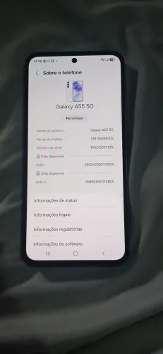 Samsung Galaxy A55 256GB Preto