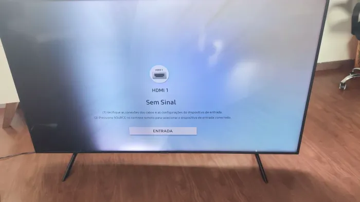Smart TV Samsung 65" (com defeito)