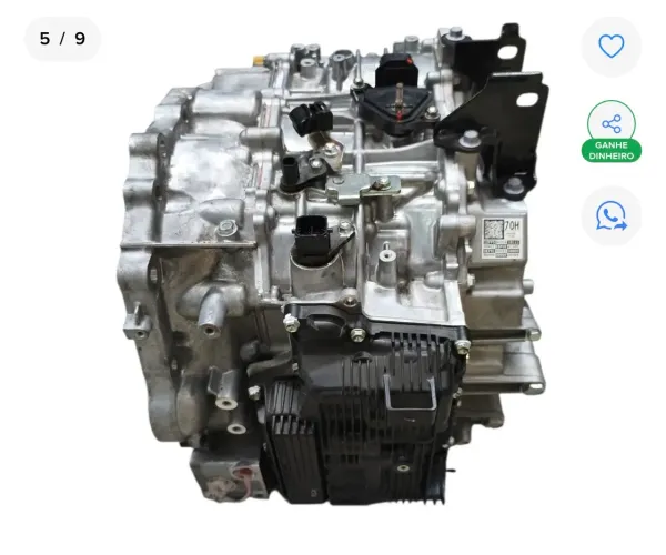 CÂMBIO AUTOMÁTICO 70H TOYOTA COROLLA 2.0 2023 COM NF E GARANTIA 