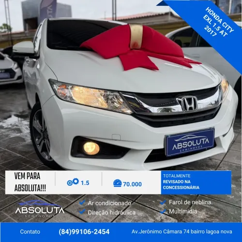 Honda City Sedan EXL 1.5 Flex 16V 4P Aut. 2017