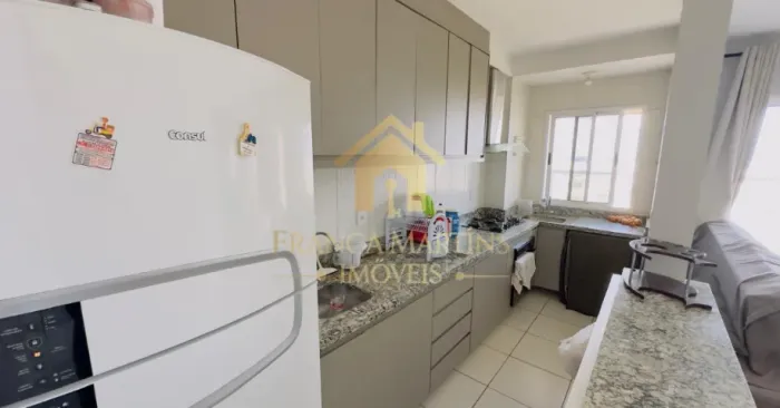Q 302 Samambaia Sul 2 quartos com suíte e varanda andar alto