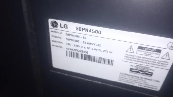 Tv Plasma 50 com defeito