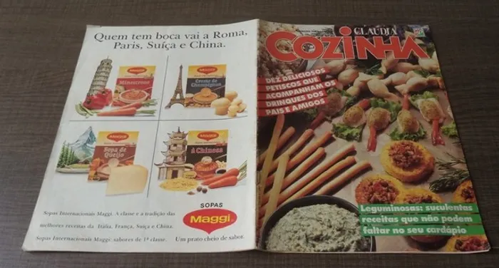 Revista Claudia Cozinha Nº 359 Agosto 1991. Para Colecionadores.