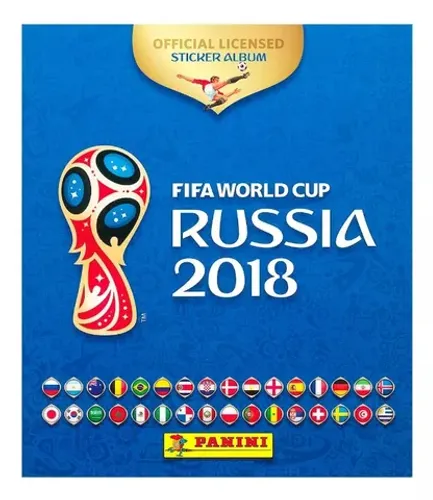 Álbum da Copa do Mundo 2018 completo (capa dura), com todas figurinhas para colar