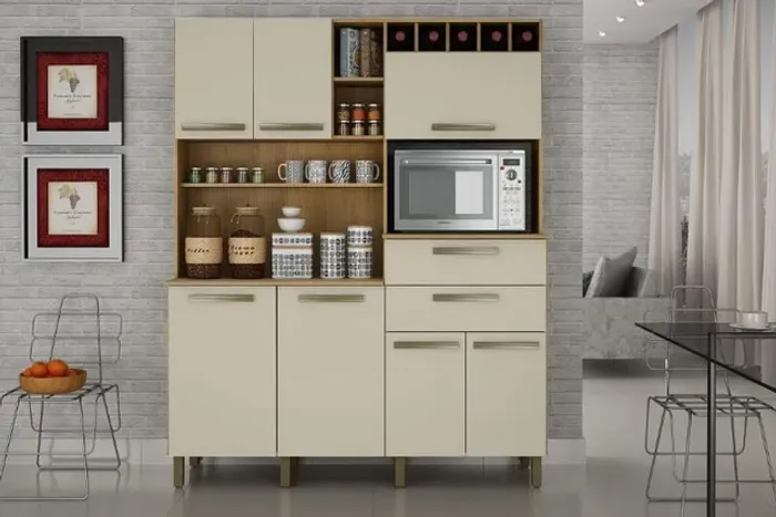 Armário Cozinha 7 Gavetas 02 Gavetas Luxo. São Produtos Novos Direto da Fábrica!